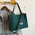 Corduroy 2024 new style small square bag